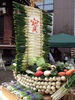 「ての市にて野菜の宝分け！」