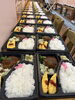 デミハンバーグの洋食弁当「おはようございます。」