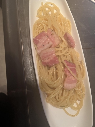 ママの作ったペペロンチーノ！「[水戸市大工町]「パスタ」今日も楽しく営業中「ラウンジ」」