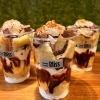 チョコバナナパフェ