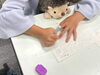 お気に入りの仲間との学習タイム✨「静かな教室で、黙々と集中して学習しています」