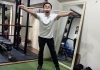 180度回旋エクササイズ②「【40代ゴルフ】スウェー予防の股関節とバランスアップおすすめ改善エクササイズ｜パーソナルジム川口・西川口」