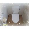 after「お掃除ラクラク🚽」