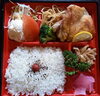 「明日の日替り弁当は煮アナゴ天丼」