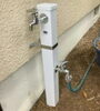 交換後の水栓柱「水栓柱設置工事」