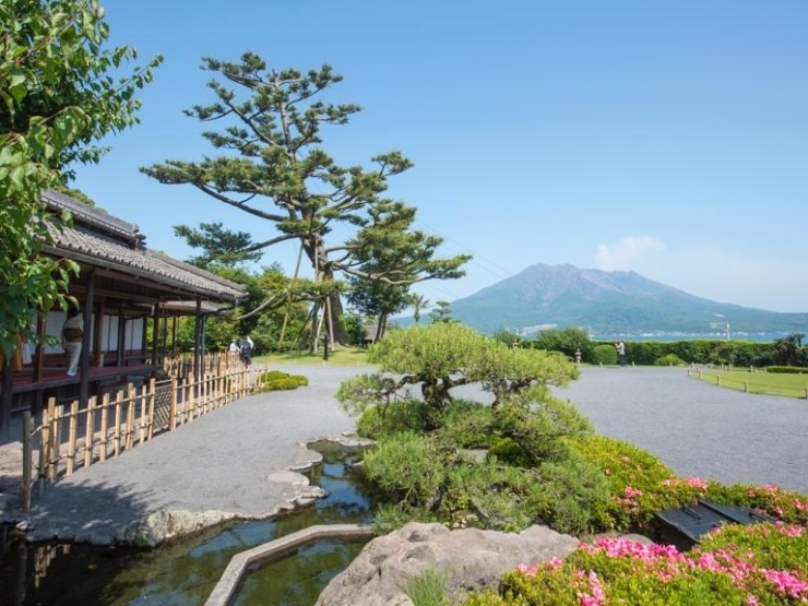 島津家別邸「仙巌園」