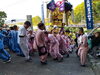 「【2023年】10/18（水）角野地区　内宮神社　宮入り　石段かきあげが行われています！」