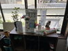 玄関入りますとフクマルもお出迎え。わかるかな？「事務所紹介①」