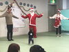 アヒルのダンス、超、特等席で見てますwww「★つどいの広場イベント★クリスマス工作＆お楽しみ」