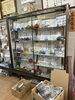 店内の一部です 棚に並んだ風鈴の数々です「つりしのぶと江戸風鈴 西船橋 アンティークDEN」