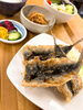 イワシの蒲焼き定食「リニューアルメニュー✨🐟　【子どもメニューがリニューアル牛窓産しらすを使った✨しらすおにぎり、3色しらす丼】」