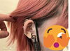 測定器をお耳につけそこに補聴器を装用します「【検証】次世代LE Audio搭載補聴器と従来型がどう違うか、実耳測定で比較してみた　Bluetooth比較視聴　鼓膜面上の音源を聞くことができます　認定技能者2名在籍　補聴器専門店　リサウンド/フォナック/オーティコン」