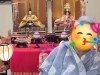 ひな祭りの雰囲気でお祝い気分満載「まほうの家のひなまつり飾りが今年も華やかに並びました」
