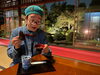 「秋の夜長のお散歩におすすめ！葛飾柴又「山本亭・柴又公園ライトアップ」2022年11月26日（土）☆葛飾大好き『石黒ヨンペイ』さん初見学♪」