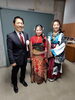 高須敏美市長様と一緒にお写真ありがとうございます✨「行方市二十歳の集いにて、見守り隊今年もさせて頂きました✨」
