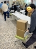 「朝の搬入っ!!」