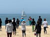 去年の様子「DEA CARNA beach sunset event開催します⛱【松山市で女性専用フィットネスジムならデアカルナ！エステ併設で効率アップ＆豊富なスタジオレッスンとパーソナルトレーニングも人気！】」
