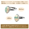 「お母様から譲り受けた、オパールリングの高さを低くリメイクしました✨」