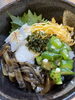 「大人気の沖漬け丼、残りわずかとなりました🦑✨」