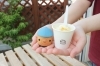 「バニラアイスプレゼントしてます🍨」