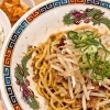 ベルデモール商店街の中ほど、「肉そば麺達本店」さんの新メニューでランチ！