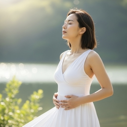 浄化で美しく綺麗に!ゆっくりと息を吸う「【プロが教える魂の浄化③】あなたの魂を浄化し、ますます美しく綺麗になろう✨毎日できる簡単習慣 あなたの声が持つ癒しの力」