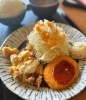 ある日の日替わりランチ「ずんべら屋は美味しいお米を満足いくまで食べて頂けます！　ずんべら屋枚方店🍚」