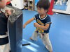 「7月30日(木)の稽古風景≪ 明石/空手/スポーツ/運動/幼児/小学生/お稽古/習い事≫　」