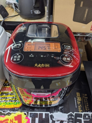 「5.5合炊き、大火力IH炊飯器が、驚きの激安価格！　ドン・キホーテオリジナル商品です」