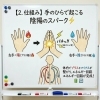 体内エネルギ--巡る　心身すっきり「【合掌】最強の「自分リセット」ボタン 🙏✨ 手のひらでスパークする陰陽パワー ⚡🔋」