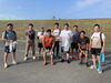 昨年の清掃活動の様子。「🍊オフシーズンの過ごし方④ 第51回　江戸川区花火大会に協賛します🎇」
