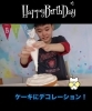 ケーキにデコレーション🎂「お誕生日会を開催しました💐」