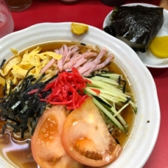 冷やしラーメン（おにぎり付）