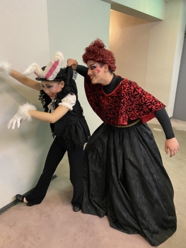 ウサギとハートの女王「山口国際ダンスコンペティション」