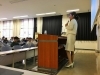 「社長＆副社長登壇！佐世保市の大学、県立大学にて。」