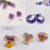 本物のお花のレジンアクセサリー