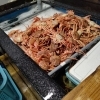 「週末時化で競りがなく、週明けカニの競りが少量だったので小さいカニはありません🤣🤣」