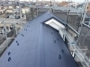屋根カバー工事　施工後「注意！！屋根修理を装った業者が増えています。」