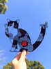 初穂料の一部が保護猫活動の寄付金となる切り絵御朱印（三毛猫）🐈「【4/26(日)】福島八幡宮「にゃんにゃんの日」開催｜限定御朱印・猫ちゃん譲渡会・マルシェなど、ネコ好きが集まる一日🐈」