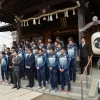 アスルクラロ沼津　日枝神社で必勝祈願　２０１６年２月１３日（土）