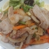 バラ生姜焼き定食
