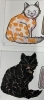 発想のある猫のちぎり絵❣ | ほっこりatホーム星田のニュース