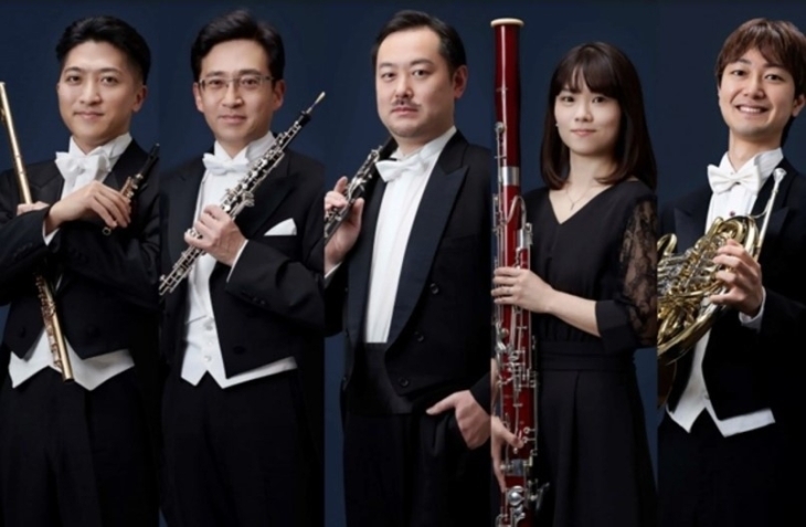 埼玉会館ランチタイム・コンサート第61回　ＮＨＫ交響楽団メンバーによる木管五重奏　（６月）