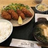 「居肴屋　和くわく」のカキフライ定食