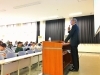 「社長＆副社長登壇！佐世保市の大学、県立大学にて。」