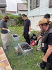 【看護師４名在籍】みんなで火を熾し‼「２０２３らしくホーム　BBQ祭り　/小樽共同生活援助　らしくホーム」