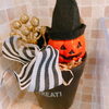 お手洗いのかぼちゃ「ハロウィンに向けて模様替え♪」