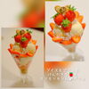 アイスもプリンもけんたろうも大盛りで⭐「ほぼ毎日『もりもり～けんたろうパフェ』出てます⭐」