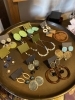 天然石やシェルを使った夏向きピアス。「7月の明治蔵」