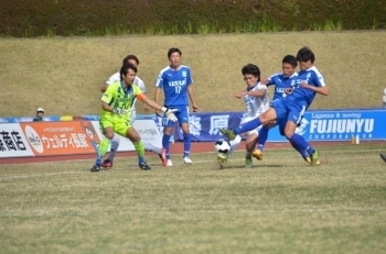 鈴木将也選手のシュート